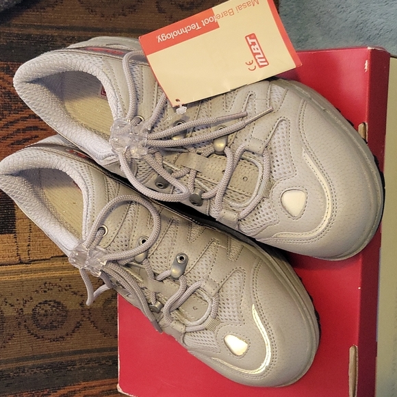 NEW $234. MBT by Swiss Masai Sport Gray Barefoot Technology Shoes sz 7 Sport - Picture 4 of 9